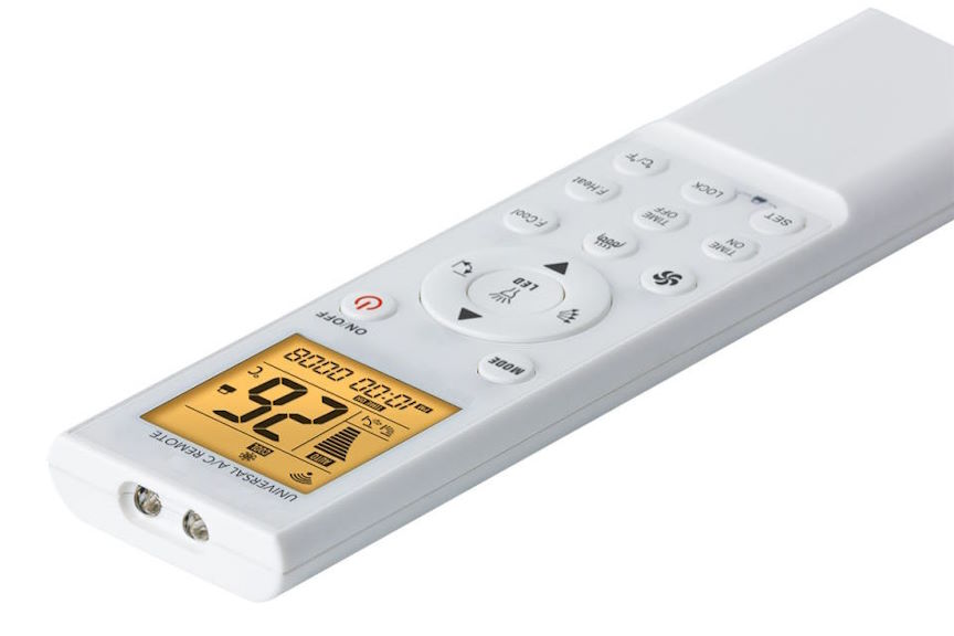 mando de control acostado